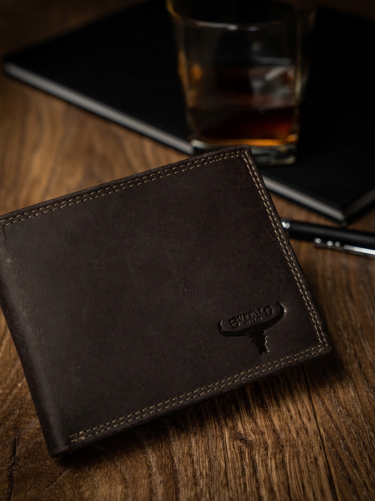 Гаманець чоловічий Buffalo Wild N992-B-MHU BROWN Гаманець чоловічий Buffalo Wild N992-B-MHU BROWN